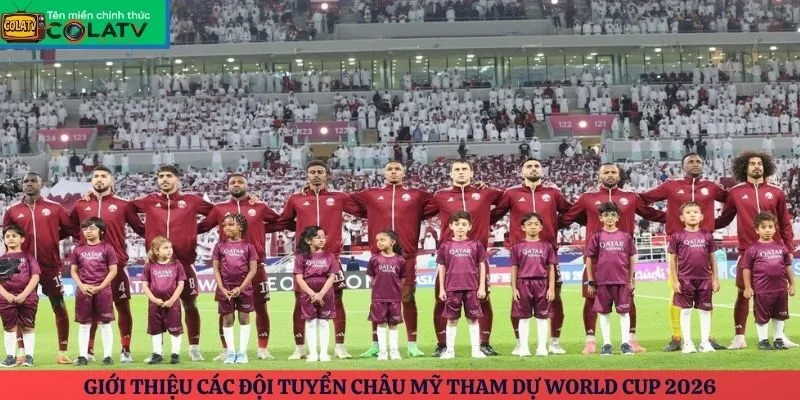 Giới thiệu các đội tuyển châu Mỹ tham dự World Cup 2026