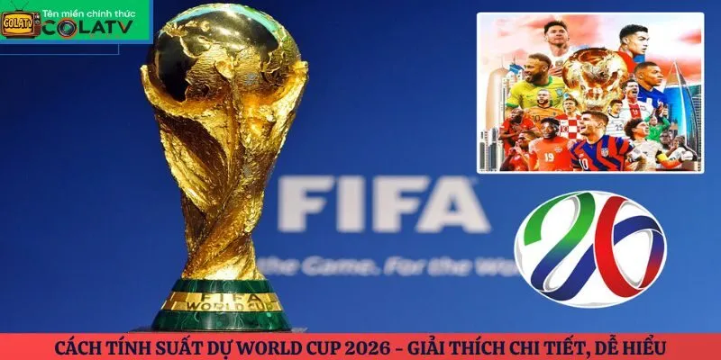 Cách tính suất dự World Cup 2026