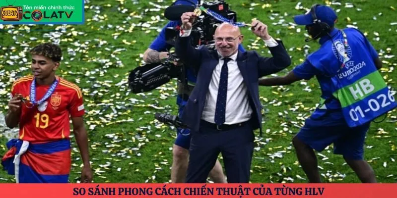 So sánh phong cách chiến thuật của từng HLV