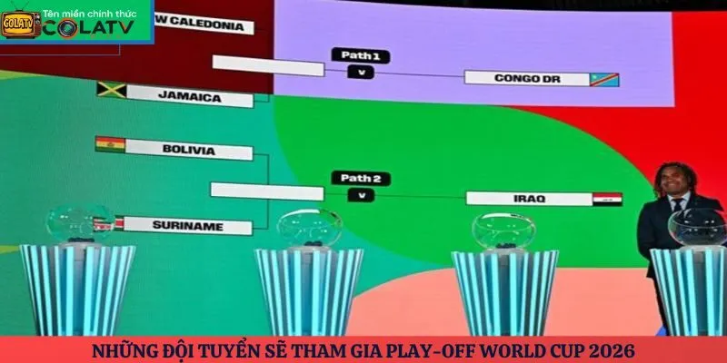 Những đội tuyển sẽ tham gia Play-off World Cup 2026